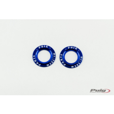 PUIG Rings for axle sliders PUIG PHB19 20271A alumínium kék egyéb motorkerékpár alkatrész