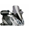 PUIG Robogó szélvédő Puig V-Tech Touring sötét füst - Kymco Downtown 125i, 300i ABS 09-14