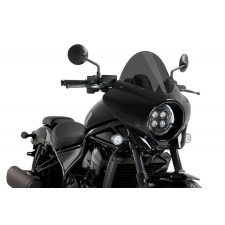 PUIG Semifairing PUIG MIRAGE 21461F dark smoke gloss black housing motorkerékpár idom