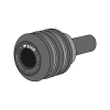 ﻿PUIG Spare nylon puck PUIG VINTAGE 9562N for M10 bolt fekete
