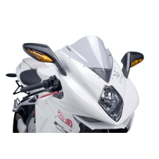 PUIG Windscreen PUIG RACING 5651W áttetsző bukósisak