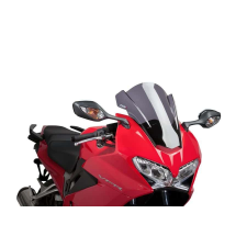 PUIG Windscreen PUIG RACING 7598F dark smoke bukósisak