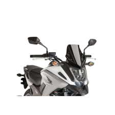 PUIG Windscreen PUIG RACING 8909N fekete bukósisak
