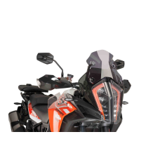 PUIG Windscreen PUIG RACING 9716F dark smoke bukósisak