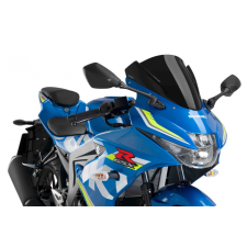 PUIG Windscreen PUIG RACING 9721N fekete bukósisak