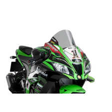 PUIG Windscreen PUIG RACING 9849H smoke bukósisak