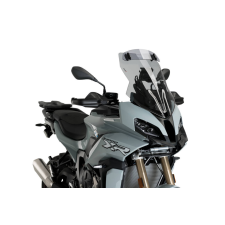 PUIG Windscreen PUIG TOURING WITH VISOR 20456H smoke egyéb motorkerékpár alkatrész