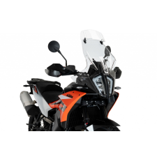 PUIG Windscreen PUIG TOURING WITH VISOR 21612W áttetsző motorkerékpár idom