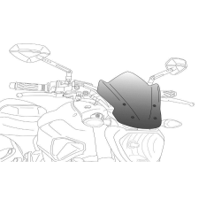 PUIG Windshield PUIG NEW. GEN SPORT 8920W áttetsző bukósisak