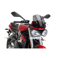 PUIG Windshield PUIG NEW. GEN SPORT 9999F dark smoke bukósisak