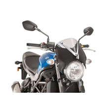 PUIG Windshield PUIG RETROVISION 8926W matt black áttetsző bukósisak