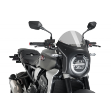 PUIG Windshield PUIG SEMI-FAIRING 3133H matt black smoke bukósisak