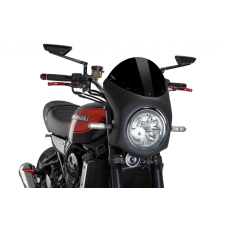 ﻿PUIG Windshield PUIG SEMI-FAIRING 9595N matt black fekete bukósisak