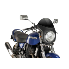 PUIG Windshield universal PUIG SEMI-FAIRING 9515N carbon look fekete bukósisak