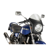 ﻿PUIG Windshield universal PUIG SEMI-FAIRING 9553H matt black smoke bukósisak