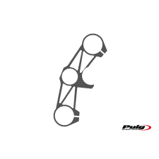 PUIG Yoke protector PUIG X-TREME 3479C carbon look tankpad