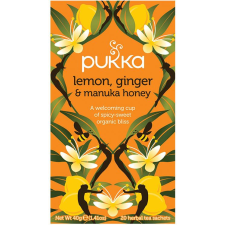 Pukka Lemon Ginger Manuka Honey BIO 20 × 2g (5060229011534) tea