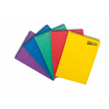 Pukka pad Jegyzetfüzet, A4, vonalas, 60 lap, PUKKA PAD "Pressboard", vegyes színek füzet