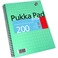 Pukka pad Jotta Metallic A4 200 oldalas vonalas spirálfüzet füzet