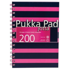 Pukka pad Jotta Pad Navy Pink A4 200 oldalas vonalas spirálfüzet füzet