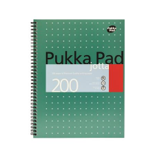 Pukka pad Metallic Jotta 100 lapos A4+ Négyzetrácsos spirálfüzet (JM018-SQUARED) füzet