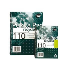 Pukka pad Pad Recycled A4 110 oldalas vonalas spirálfüzet (A15572081) füzet