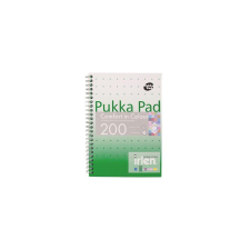 Pukka pad Spirálfüzet, A5, vonalas, 100 lap, PUKKA PAD "Irlen Jotta Green" füzet
