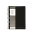 Pukka PUKKA PAD Spirálfüzet, A5, vonalas, 80 lap, PUKKA PAD "Black", fekete
