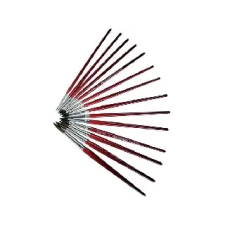 Pulse : Ecset, no. 0, fa, PULSE, kerek - Iskolai felszerelés ecset, festék