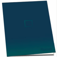 Pulse Füzet, tűzött, A4, kockás, 52 lap, PULSE Dark Colours (PL222171) füzet