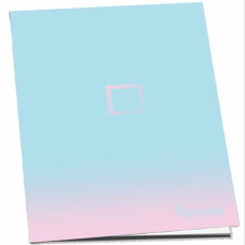 Pulse Füzet, tűzött, A5, kockás, 52 lap, PULSE "Pastel Colours" füzet