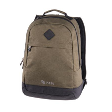 Pulse Hátizsák, notebook tartóval, PULSE  Bicolor Olive , zöld számítógéptáska