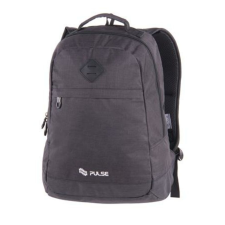 Pulse Hátizsák, notebook tartóval, PULSE Bicolor, sötétszürke-fekete (PLS122066F) iskolatáska
