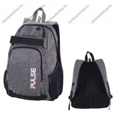 PULSE Scate szürke hátizsák, Laptop/Notebook tartóval iskolatáska