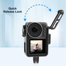 PULUZ DJI Osmo Action Pro 5 / 4 / 3 Akciókamera Rig Cage/ Ketrec sportkamera kellék