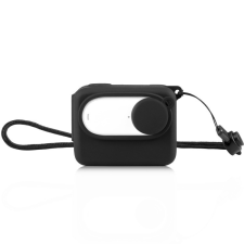 PULUZ Insta360 GO 3 Szilikon Védő-tok -Case & Lencse-védő & Karpánt sportkamera kellék