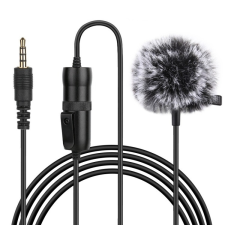 PULUZ Lavalier 3.5mm Jack Csíptetős Interjú mikrofon - 600cm kameramikrofon