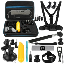 PULUZ PKT11 20 db-os kiegészítő készlet sportkamerákhoz sportkamera kellék
