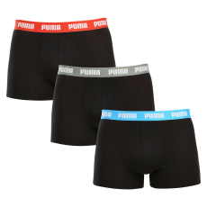 Puma 3PACK férfi boxeralsók Puma fekete (701226820 012) M