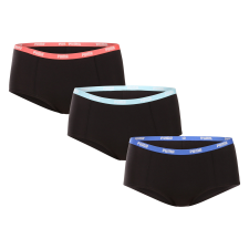 Puma 3PACK női bugyik Puma fekete (503006001 009) M bugyi, női alsó