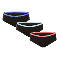 Puma 3PACK női bugyik Puma fekete (503007001 009) S bugyi, női alsó