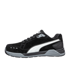 Puma 644650 PUMA Védőcipő (42) - AirTwist Black Low S3 ESD HRO SRC munkavédelmi cipő