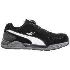 Puma 644651 PUMA Védőcipő (40) - AirTwist Black Disc Low S3 ESD HRO SRC munkavédelmi cipő