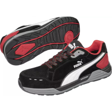 Puma Airtwist BLK Red Low munkavédelmi félcipő S3 munkavédelmi cipő