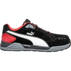 Puma airtwist blk red low S3S esd FO HRO SR munkavédelmi cipő (47)