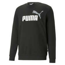 Puma Bluza Puma Ess+ 2 Col Big Logo legénység 58676361 A Negru S férfi pulóver, kardigán