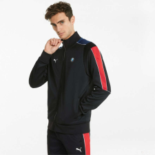 Puma BMW MMS Pulóver, Fekete, 2024 férfi pulóver, kardigán