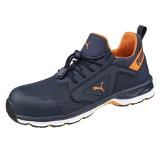 Puma Chase Blue/Orange S1PS ESD FO HRO SR munkavédelmi cipő (kék/narancs, 42)