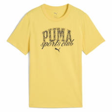 Puma Class Graphic Tee B 68581455 Gyerek Sárga 128 Póló