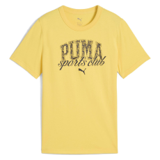 Puma Class Graphic Tee B 68581455 Gyerek Sárga 140 Póló